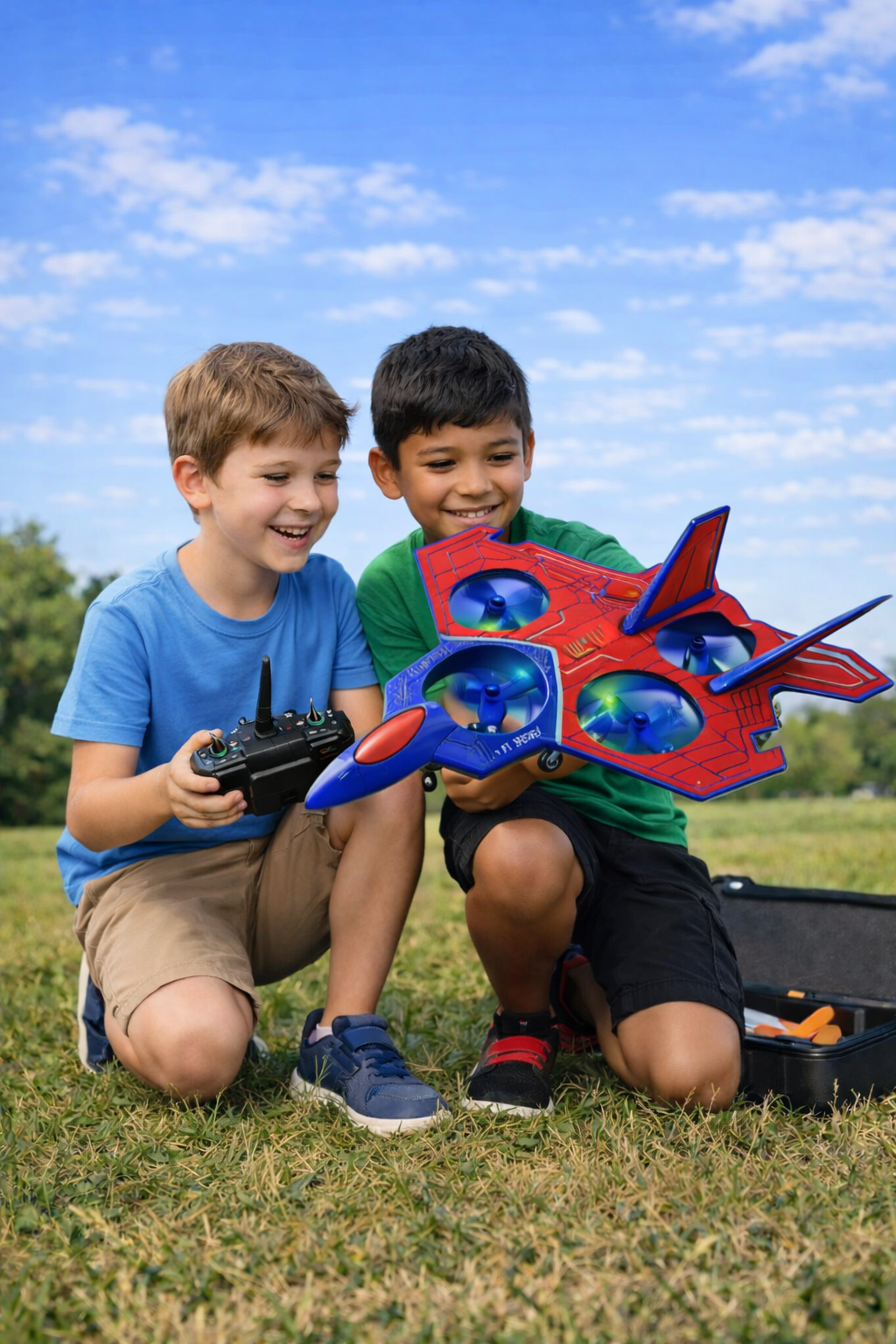 RC Combat Aircraft Drone – Remote Control Flying Jet Toy for Kids