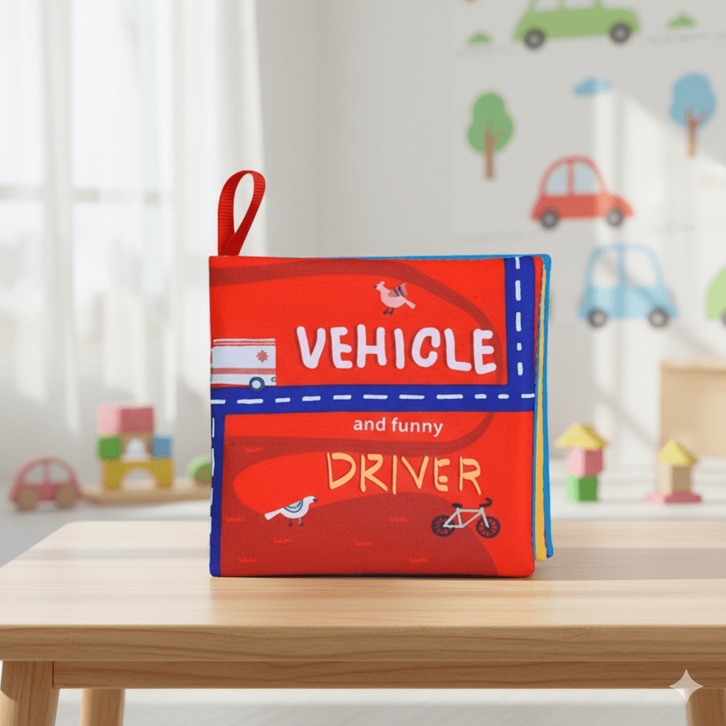 3D Early Education Cloth Book For Kids - Toynix