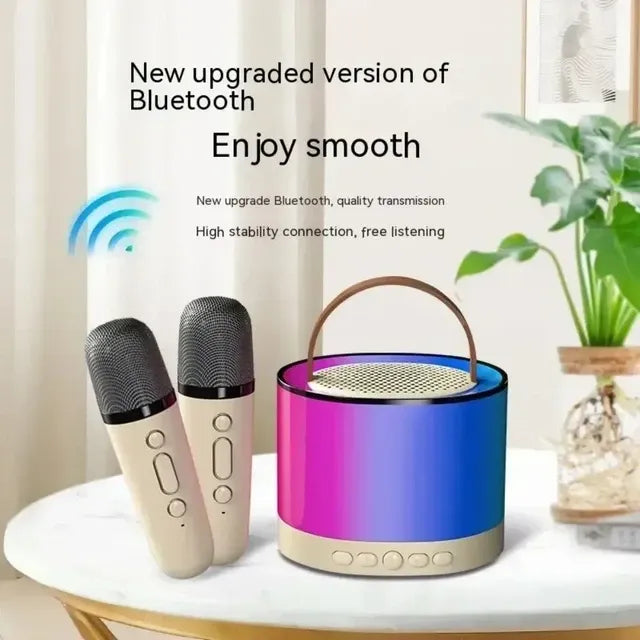 K52 Wireless Bluetooth Speaker with Single Mic & RGB Lights