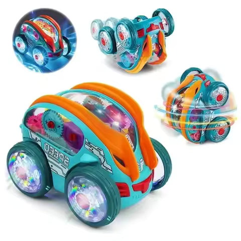 360 Stunt Gear Powered Car with Led Light & Music (YJ388-68)