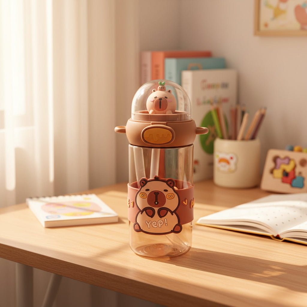 Character Water Bottle For Kids (029-54)