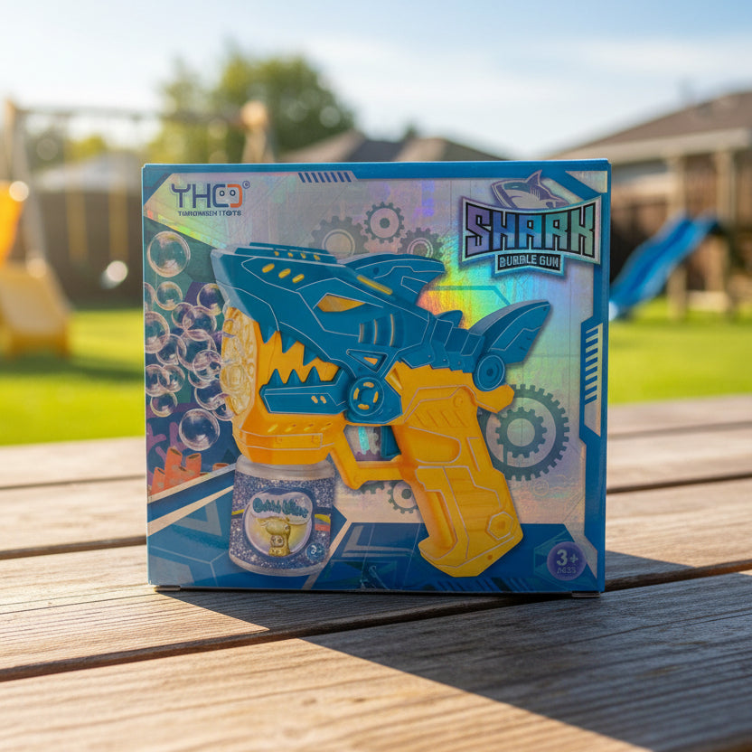 Shark Bubble Gun For Kids (Random Color | 333-51)