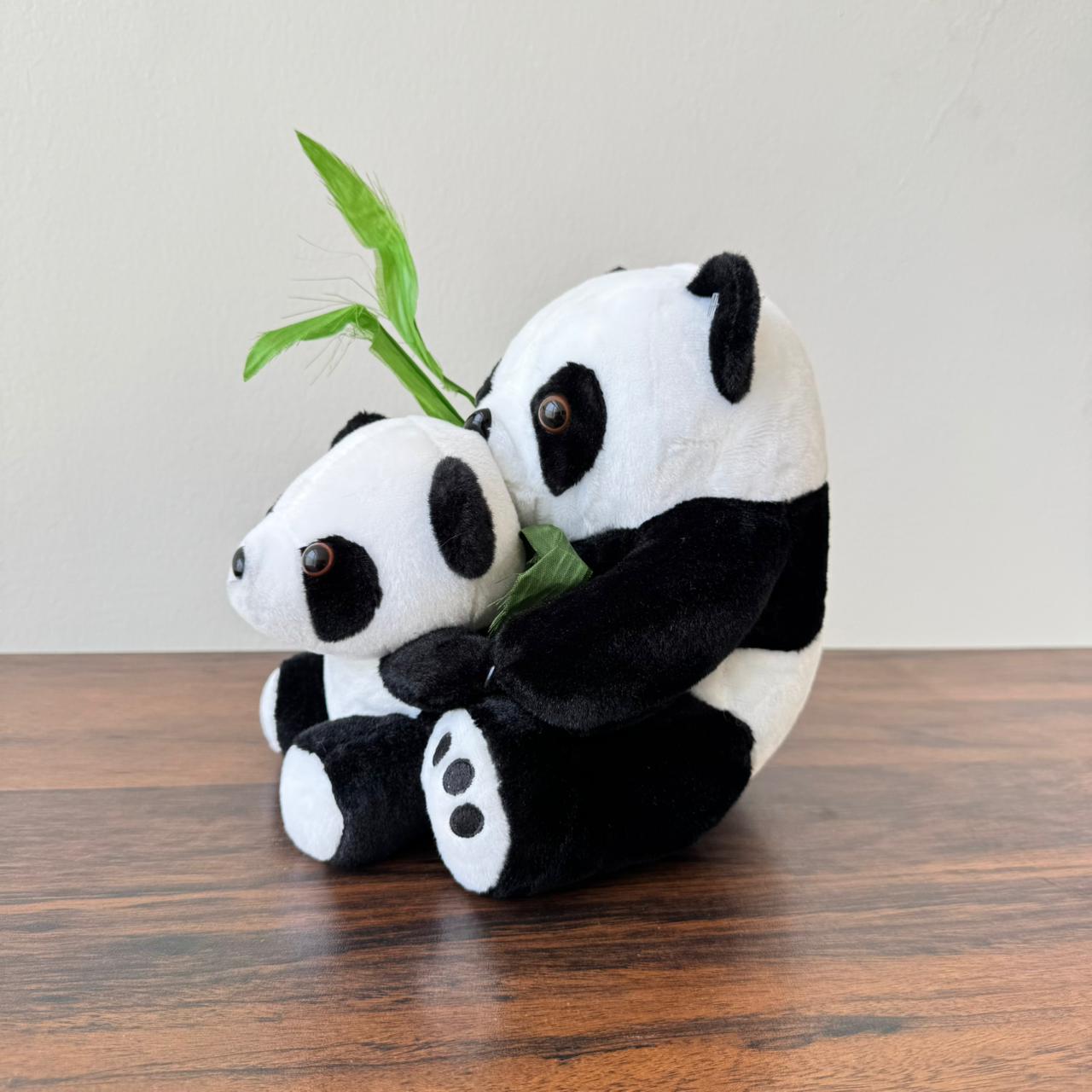 Double Panda Plush Washable Toy for Kids | 25cm