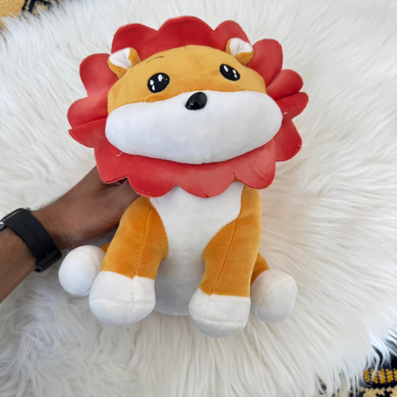 Cute Lion Plush Washable Soft Toy for Kids | 25cm