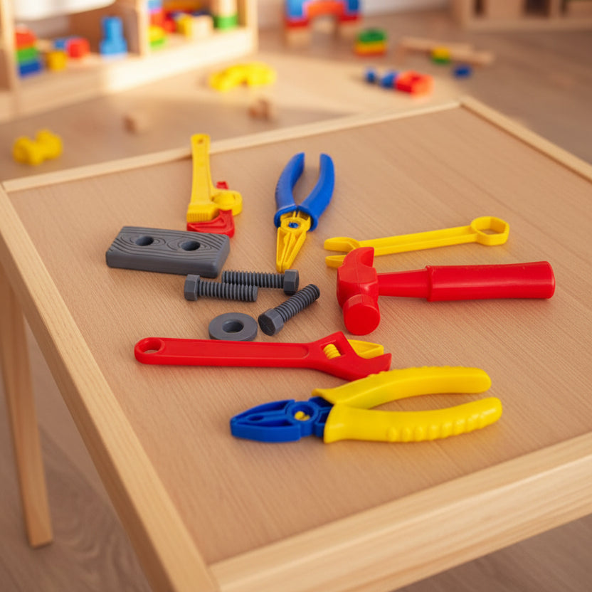 Construction Tool Set Toy for Kids (TM-001-4L/001-4S)