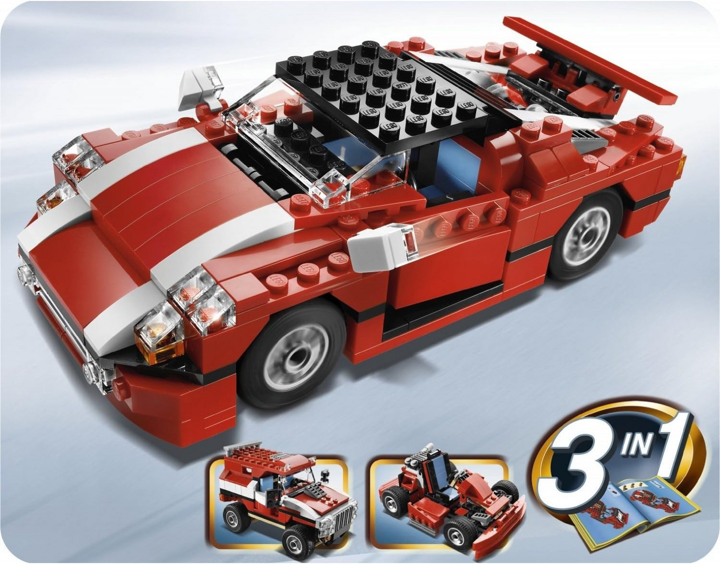 Architect Super Speedster Racing Car Blocks for Kids (278+ Pcs)