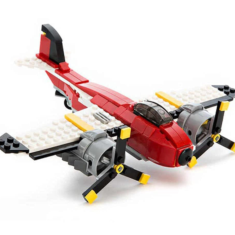Architect 3-in-1 Fighter Jet, Boat & Airplane Building Blocks – 241+ Pcs