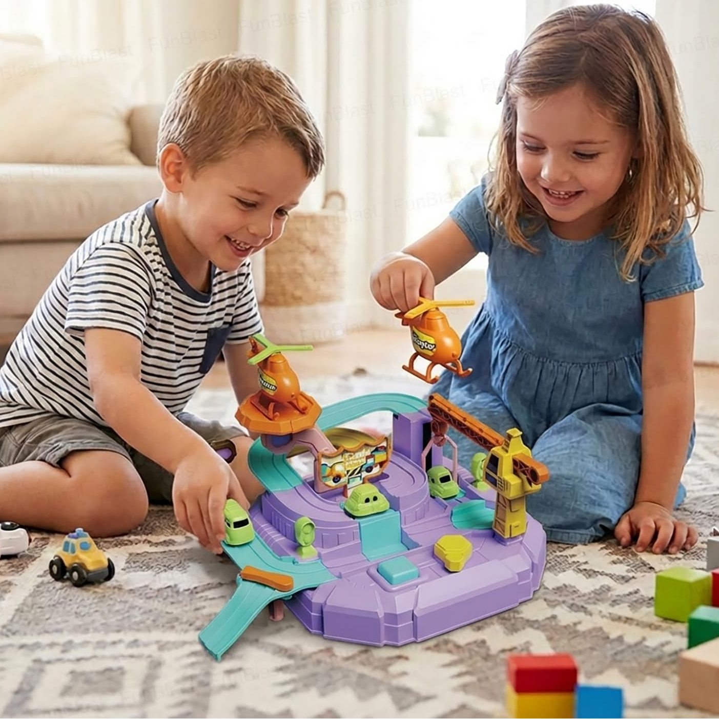 Urban Adventure Car Track Toy for Kids (268-10)