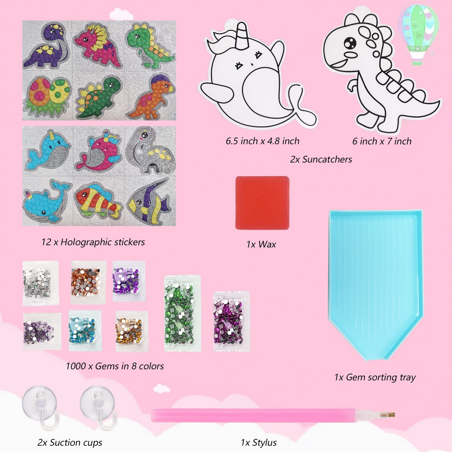 Big Gem Diamond Painting Kit for Kids (21-M027)