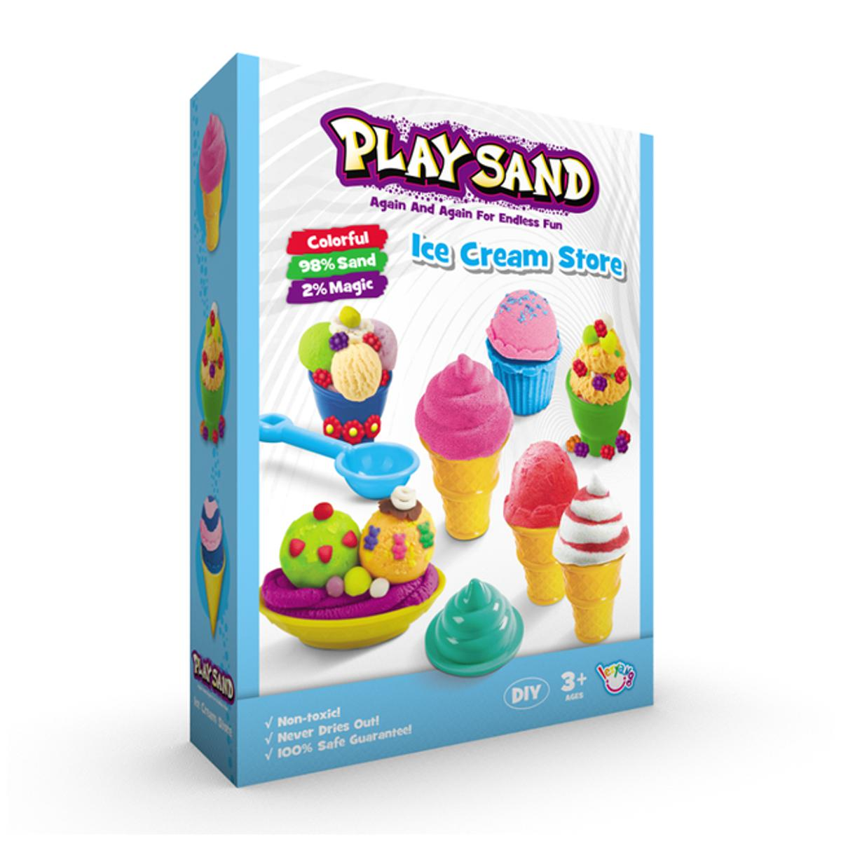 Ice Cream Store Play Sand Playset for Kids (LZY802)