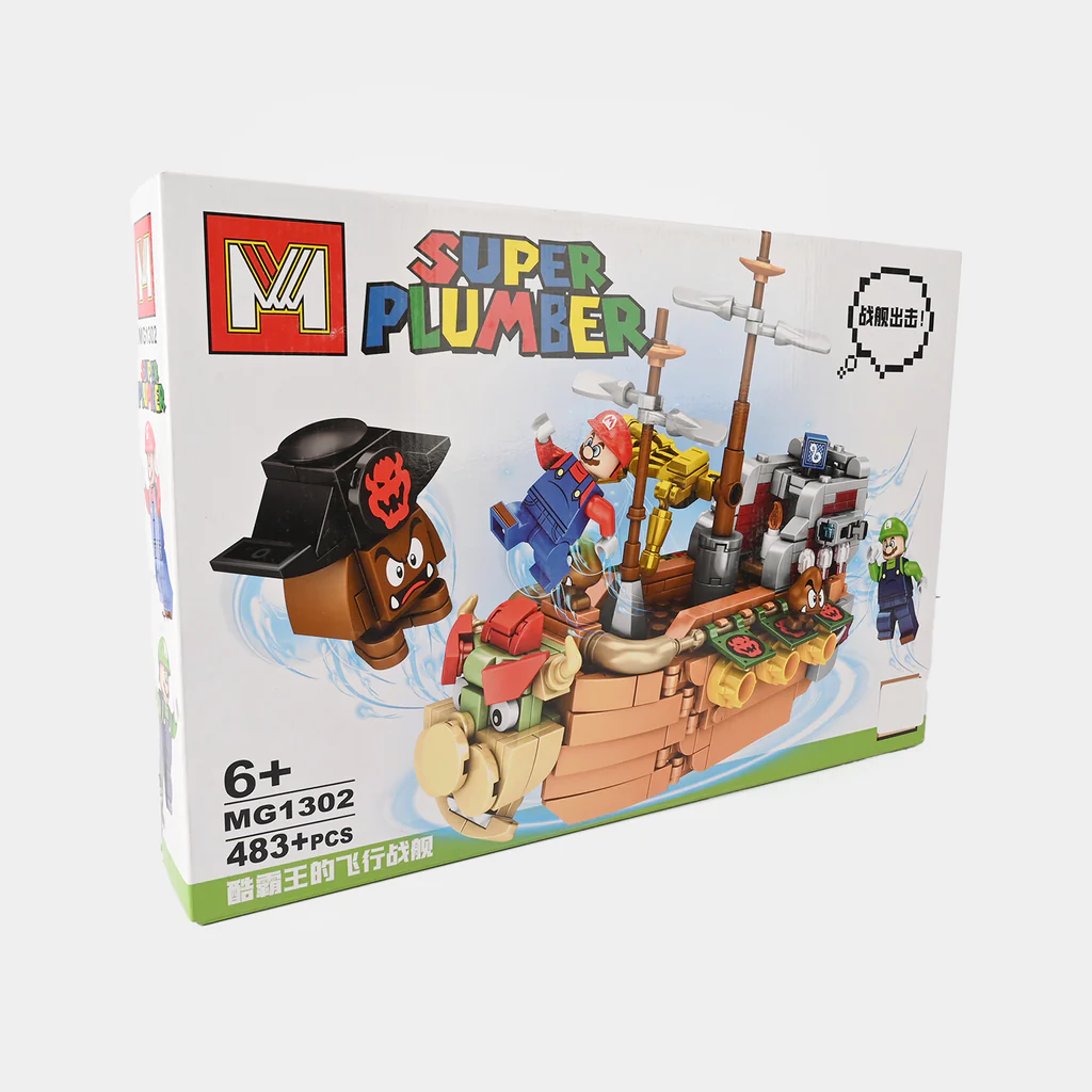 Super Mario Block Set For Kids (483 Pcs)