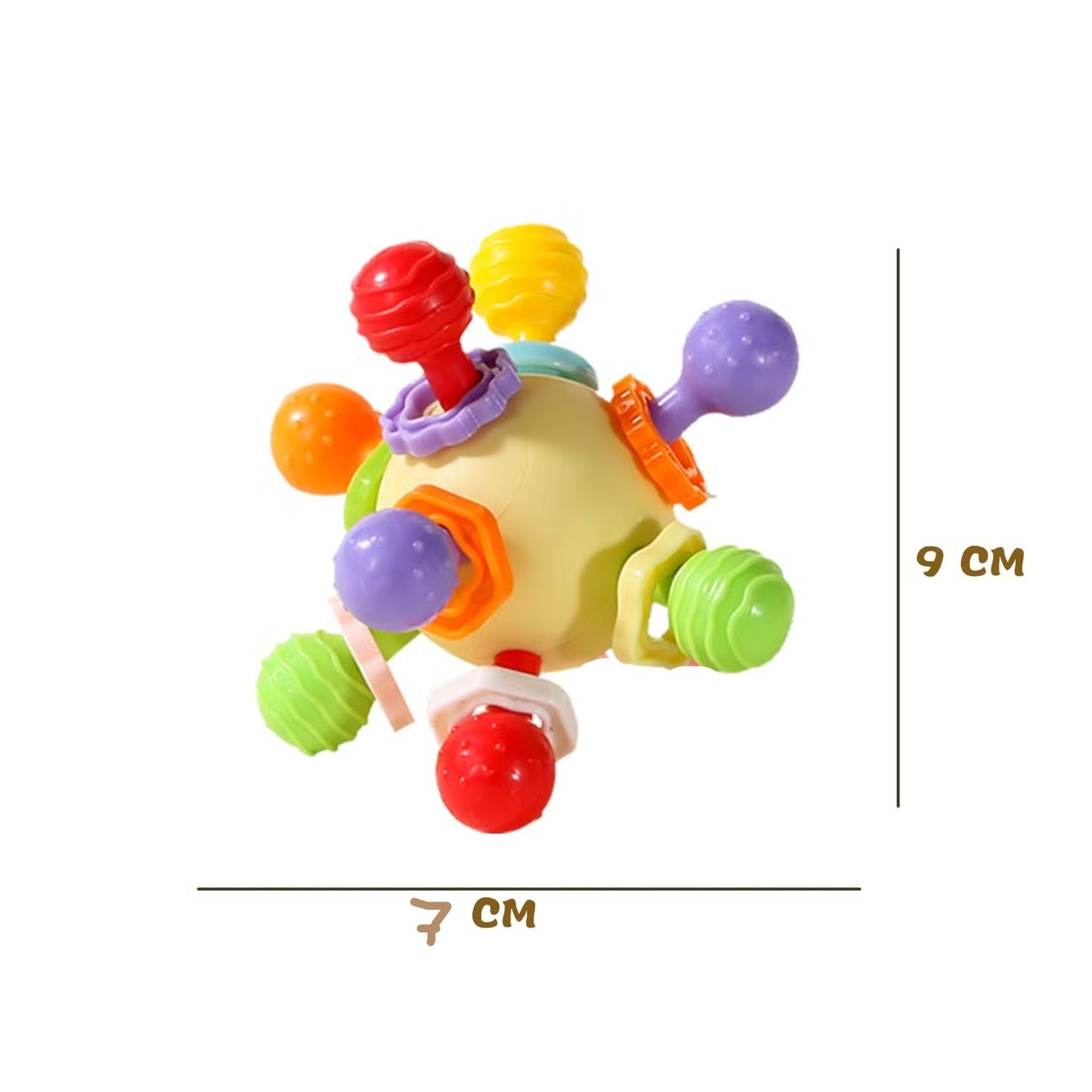 Safe Silicone Baby Teether 0–12 Months