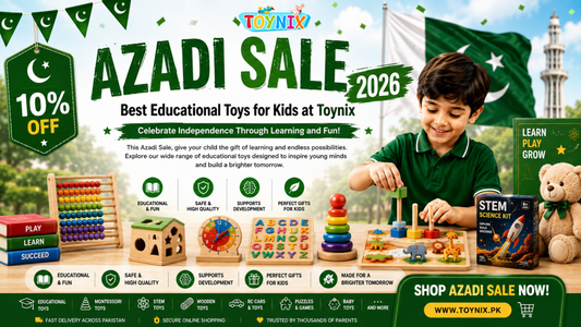 Azadi Sale 2026 Best Educational Toys for Kids