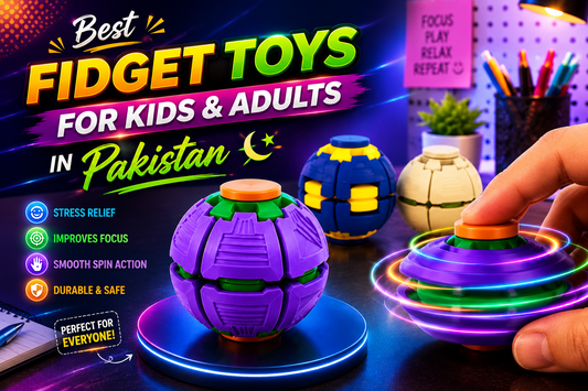 Colorful 3D printed fidget spinner ball for stress relief and everyday fun