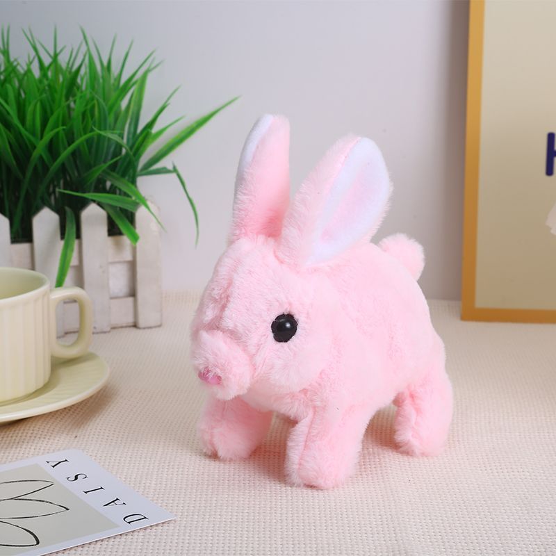 Plush Rabbit Toy with Sound and Motion for Kids (09-1)