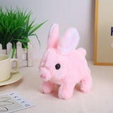 Plush Rabbit Toy with Sound and Motion for Kids (09-1)