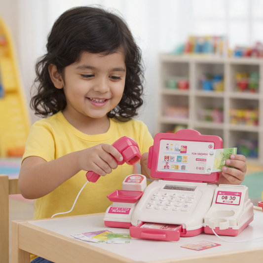 Kids Multifunctional Cash Register Set
