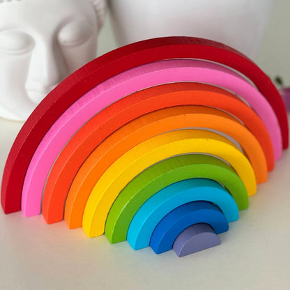 Wooden Rainbow Building Blocks | 2025-2