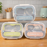 4 Compartment Stainless Steel Lunch Box (029-12)