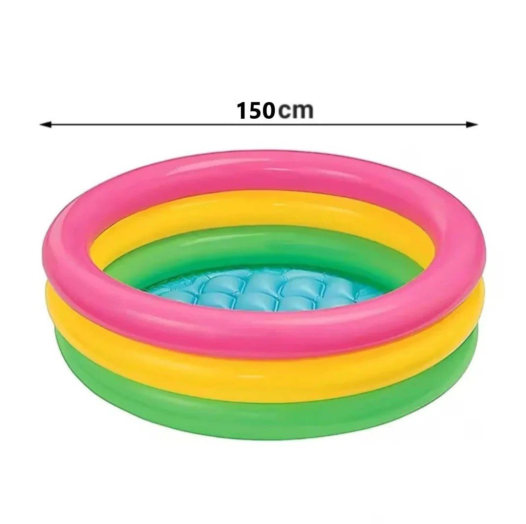 Rainbow Swimming Pools for Kids Inflatable Pools (Without Box)