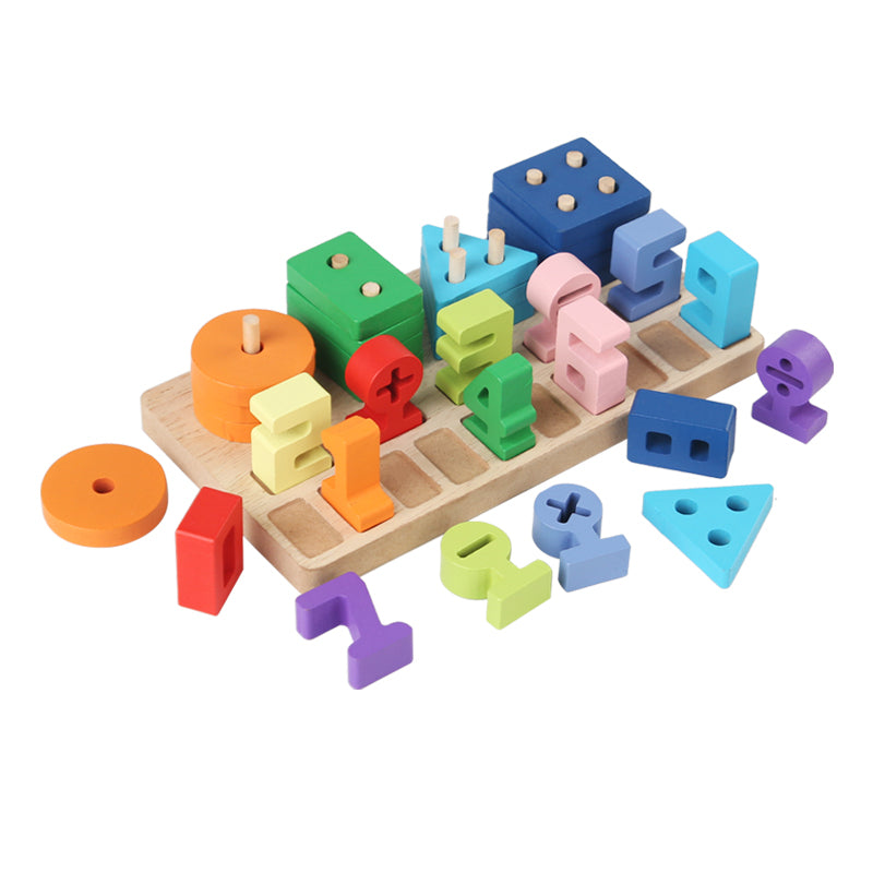  Wooden Number Board for Kids