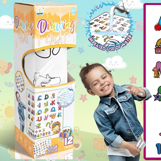 Washable DIY Drawing Mat For Kids