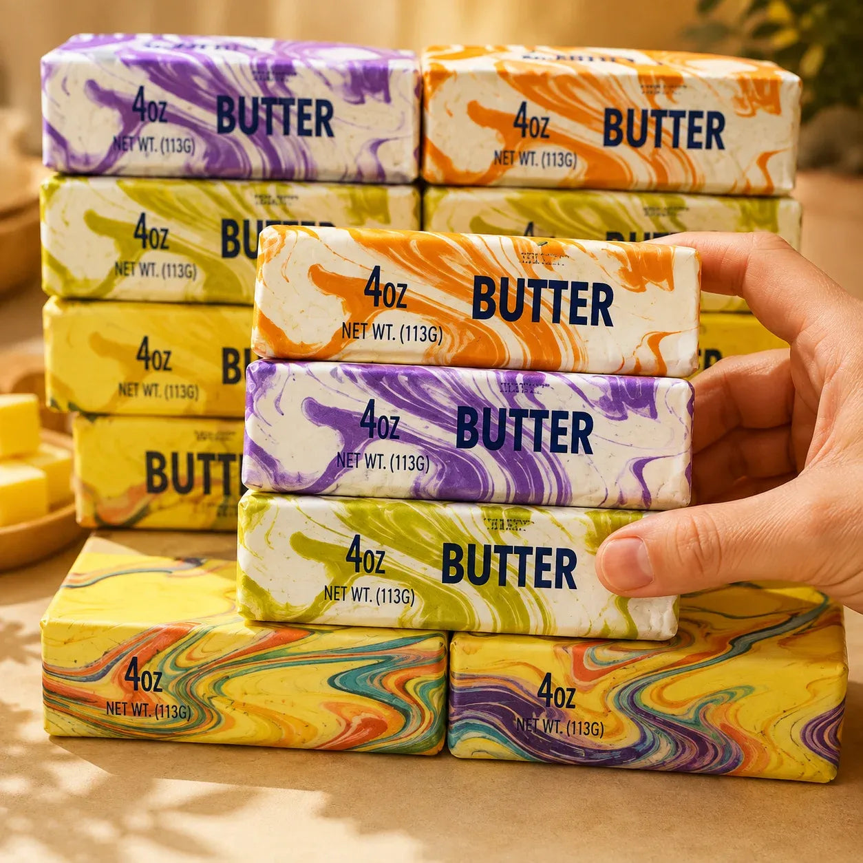 Butter Squishy Stress Relief Toy for Kids