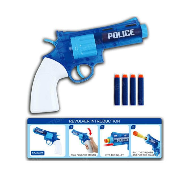 Soldier 2 in 1 Soft Darts and water shooting Gun