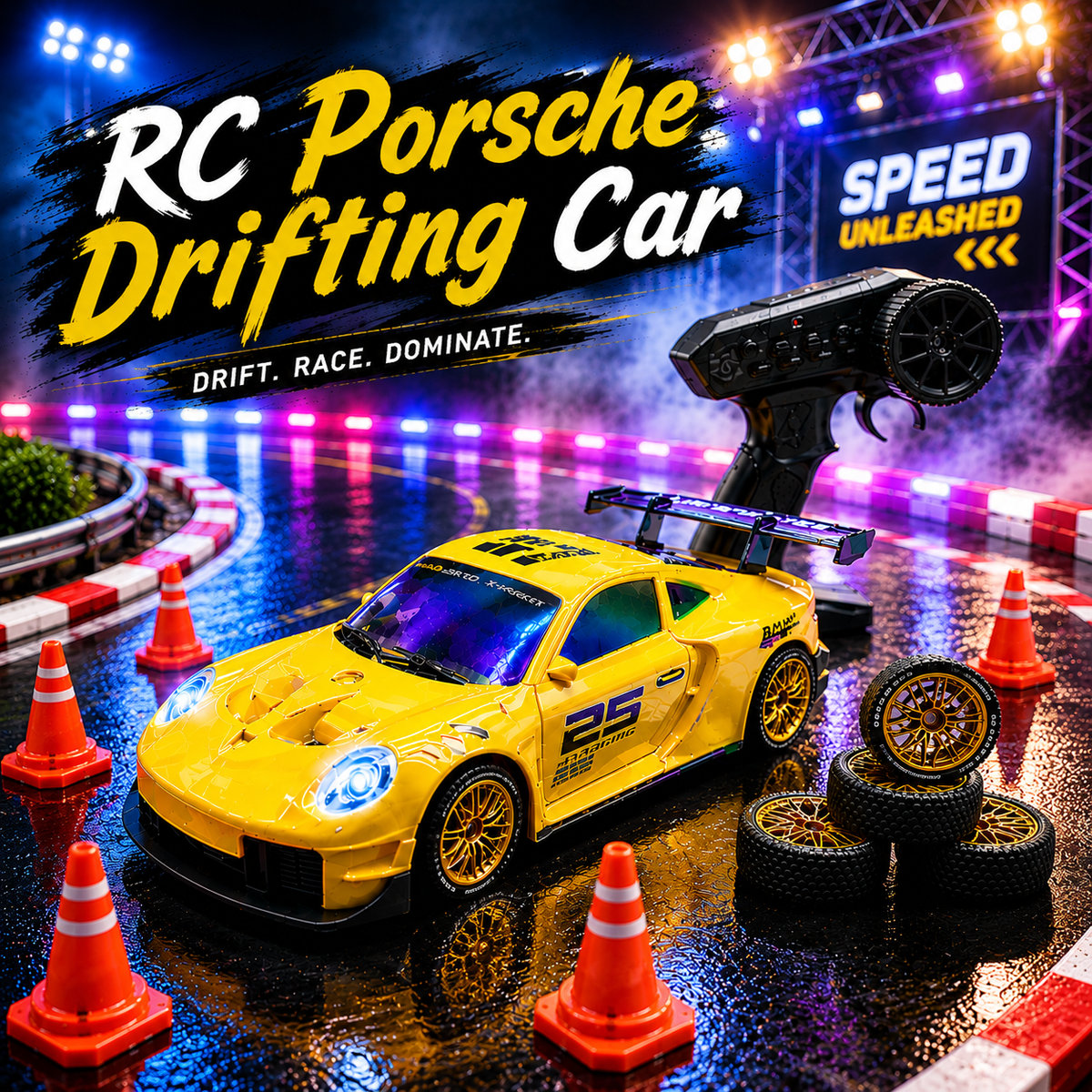 2.4Ghz RC Porsche Drift Racing Car (6516CH)