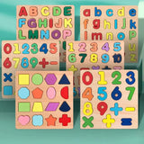 Early Educational Wooden Colorful 3D Learning Board (XY-5624)