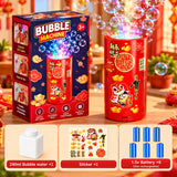 20 Hole Automatic Bubble Machine for Kids – LED Light Bubble Maker Toy (333-23)