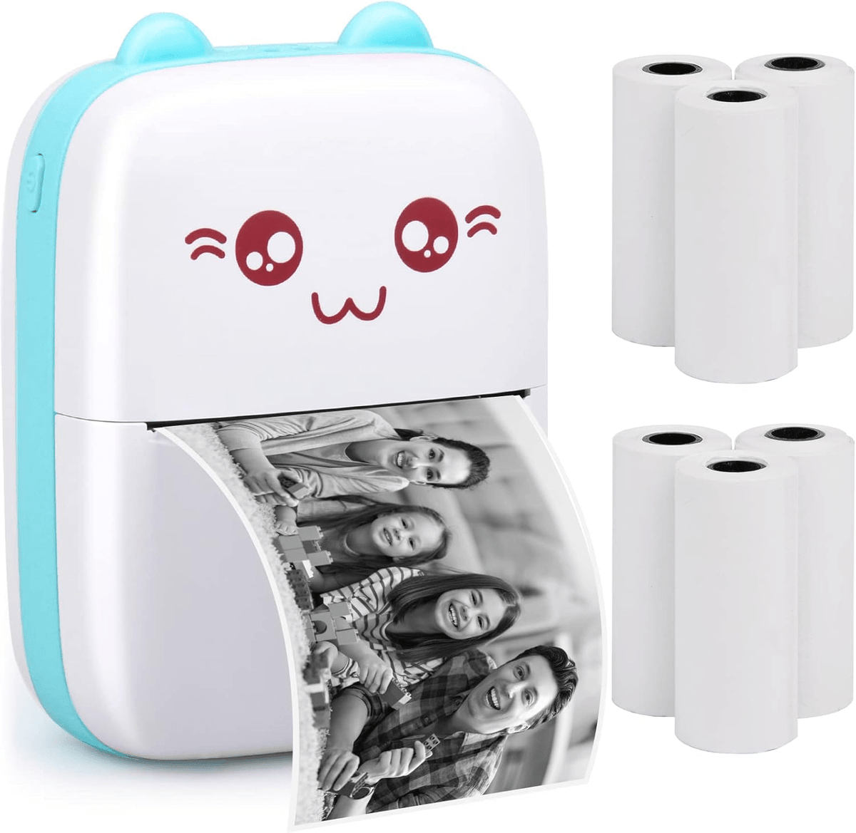 Pocket Inkless Mini Printer - Thermal Portable Bluetooth Wireless Mini Printer (C9)