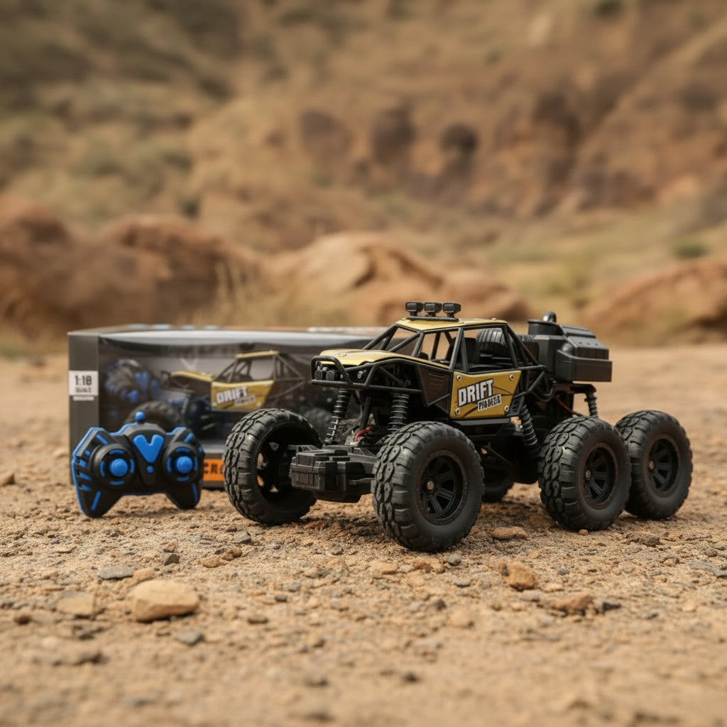 RC Spray Rock Crawler Jeep 1:18 Scale (299B)