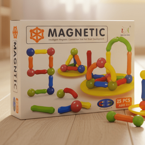 Magnetic Building Blocks Educational Toy - Toynix