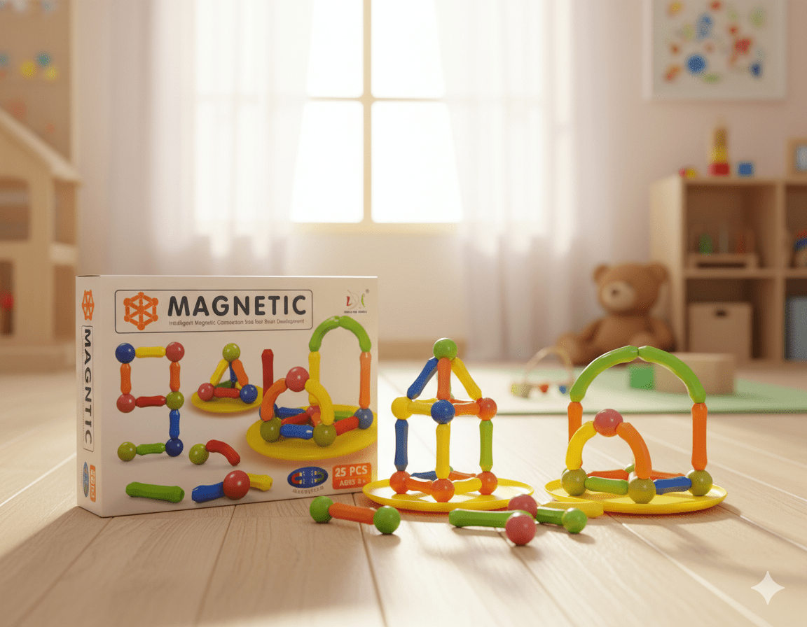 Magnetic Building Blocks Educational Toy