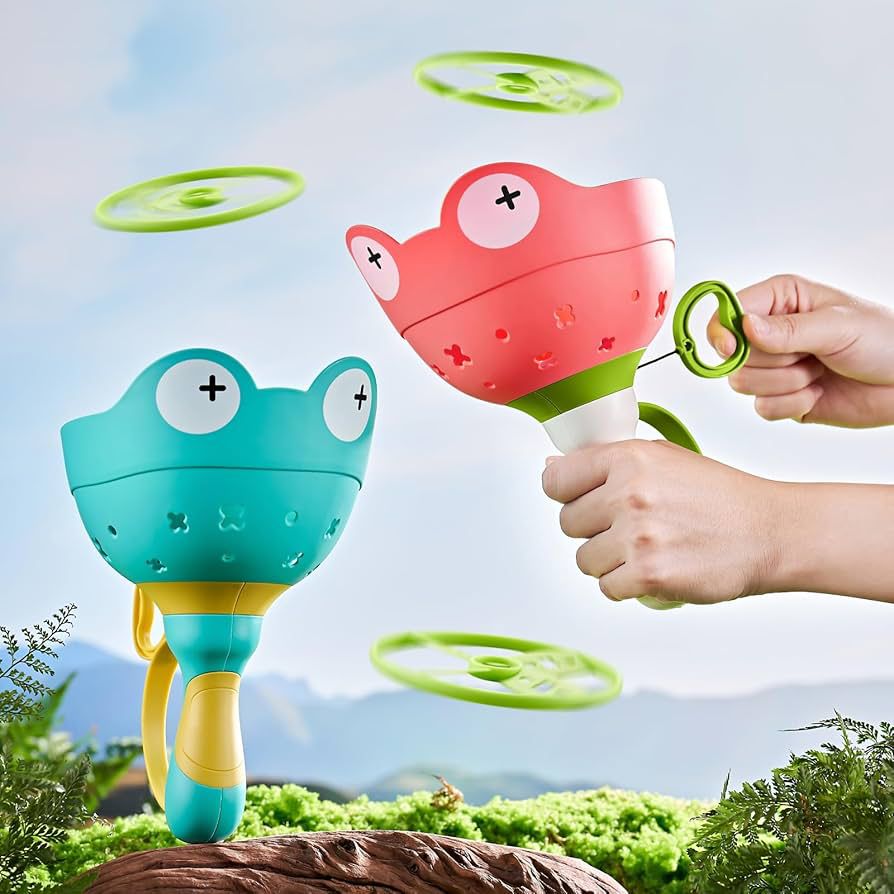 Kids Flying Disc Launcher Game (210Y)