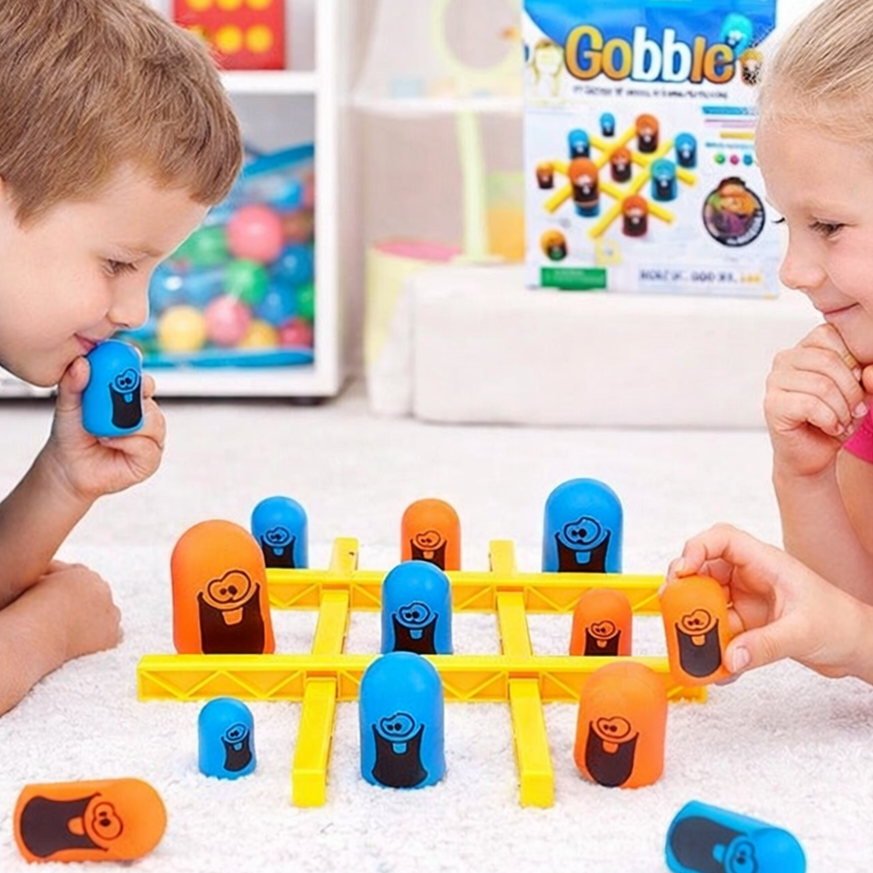 Tic Tac Toe Gobble Board Game Large