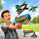 Air Battle 2 In 1 Plane Flying Launcher Gun (508-22)