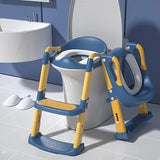 Toilet Seat with 2 Step Ladder | Toilet Trainer For Kids