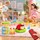 3-in-1 Activity Toy Set Ladybug RC Sports with Rocket Launcher (296Y)