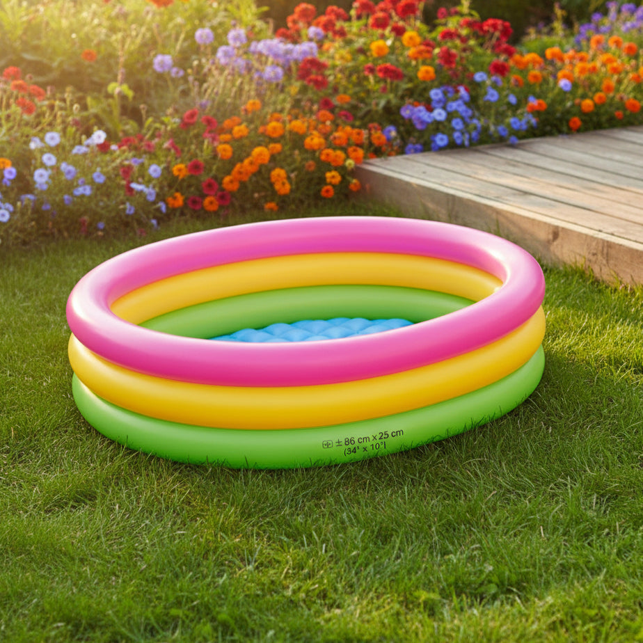 34X10 SUNSET GLOW BABY POOL - Toynix