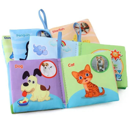 3D Early Education Cloth Book For Kids - Toynix