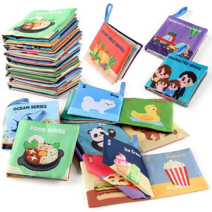 3D Early Education Cloth Book For Kids - Toynix