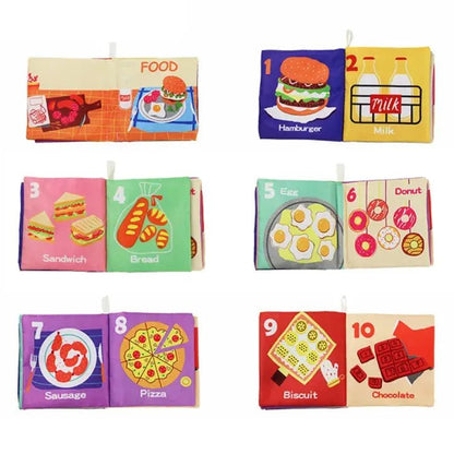 3D Early Education Cloth Book For Kids - Toynix