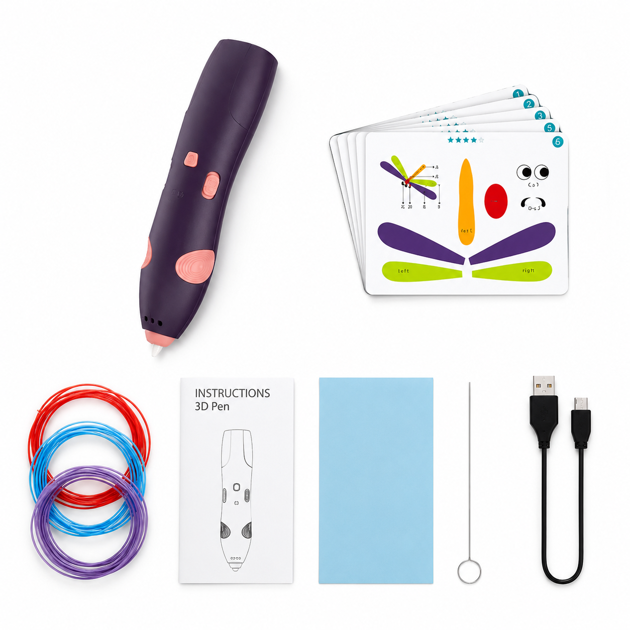 3D Pen Printing and Drawing Pen Creative Art Toy for Kids