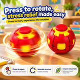 Colorful 3D Printed Press Fidget Spinner Ball (Random Color | 223)