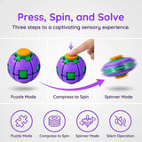 Colorful 3D Printed Press Fidget Spinner Ball (Random Color | 223)