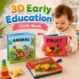 3D Early Education Cloth Book For Kids