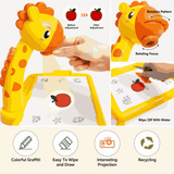3 In 1 Kids Drawing Projector Table (Random Color)