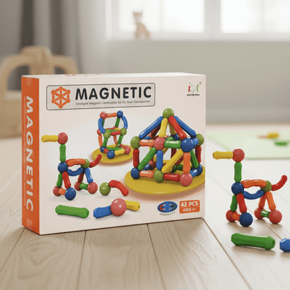 Magnetic Building Blocks Educational Toy - Toynix